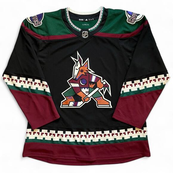 adidas Other - Arizona Coyotes Breakaway Stitched Hockey Jersey Adidas Home 54 Kachina Green